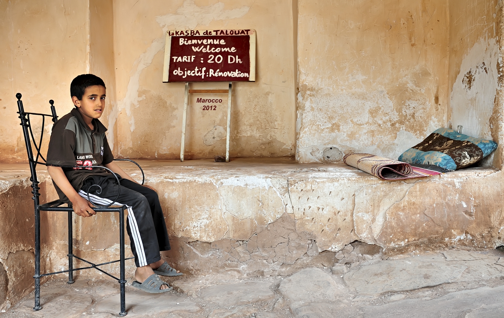 Kasbah El Glaoui, Telouet...il custode