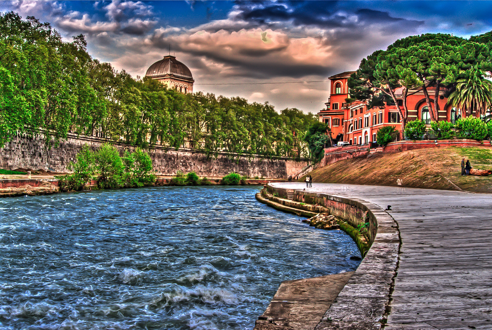 Isola Tiberina HDR