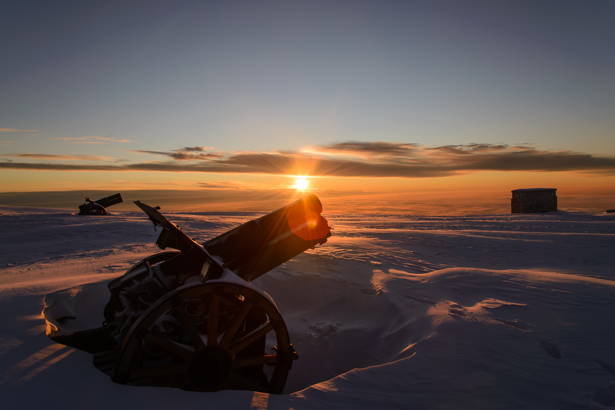 Sunrise at Cima Grappa