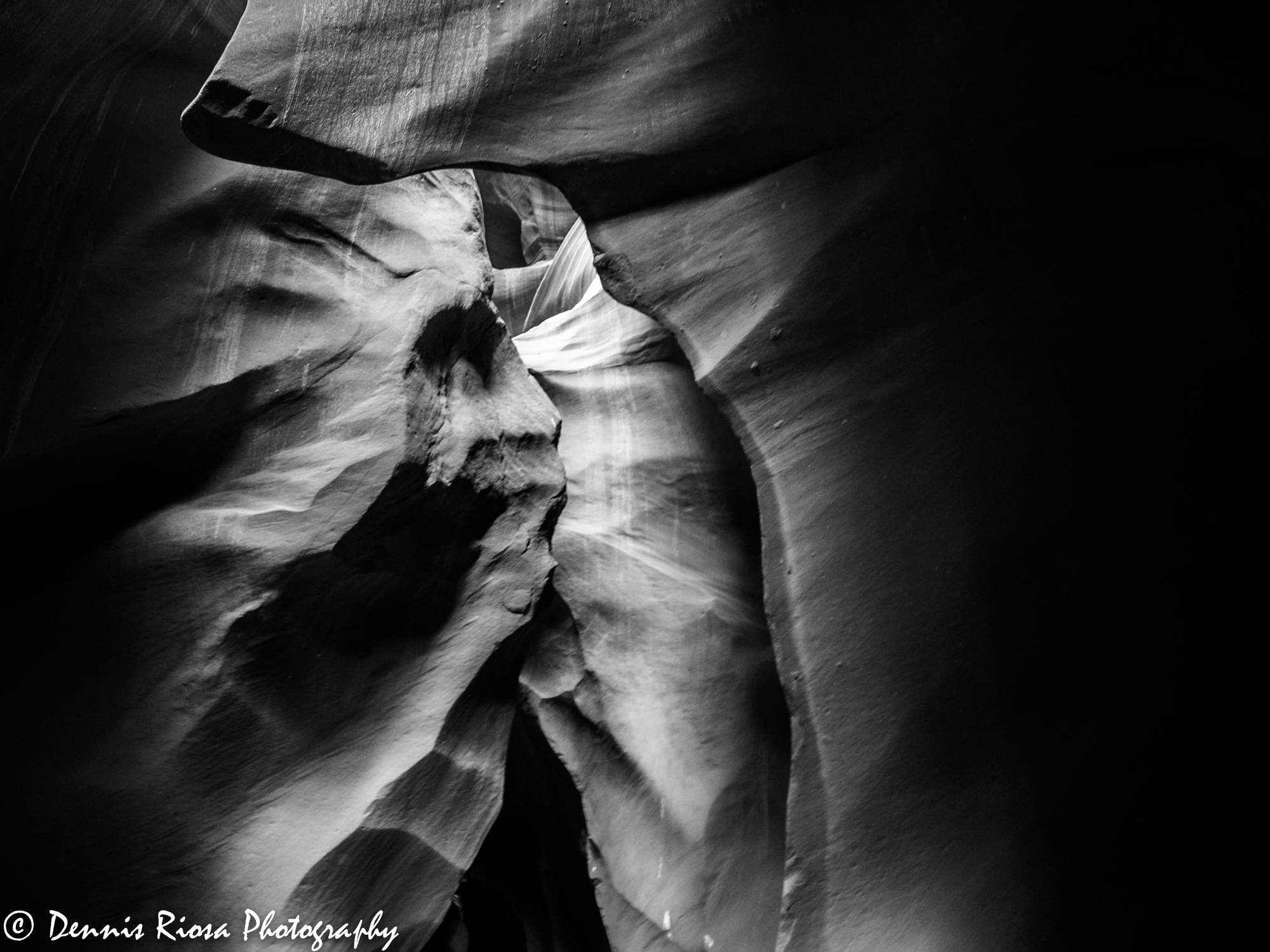 Lower Antelope Canyon-Navajo in the rock