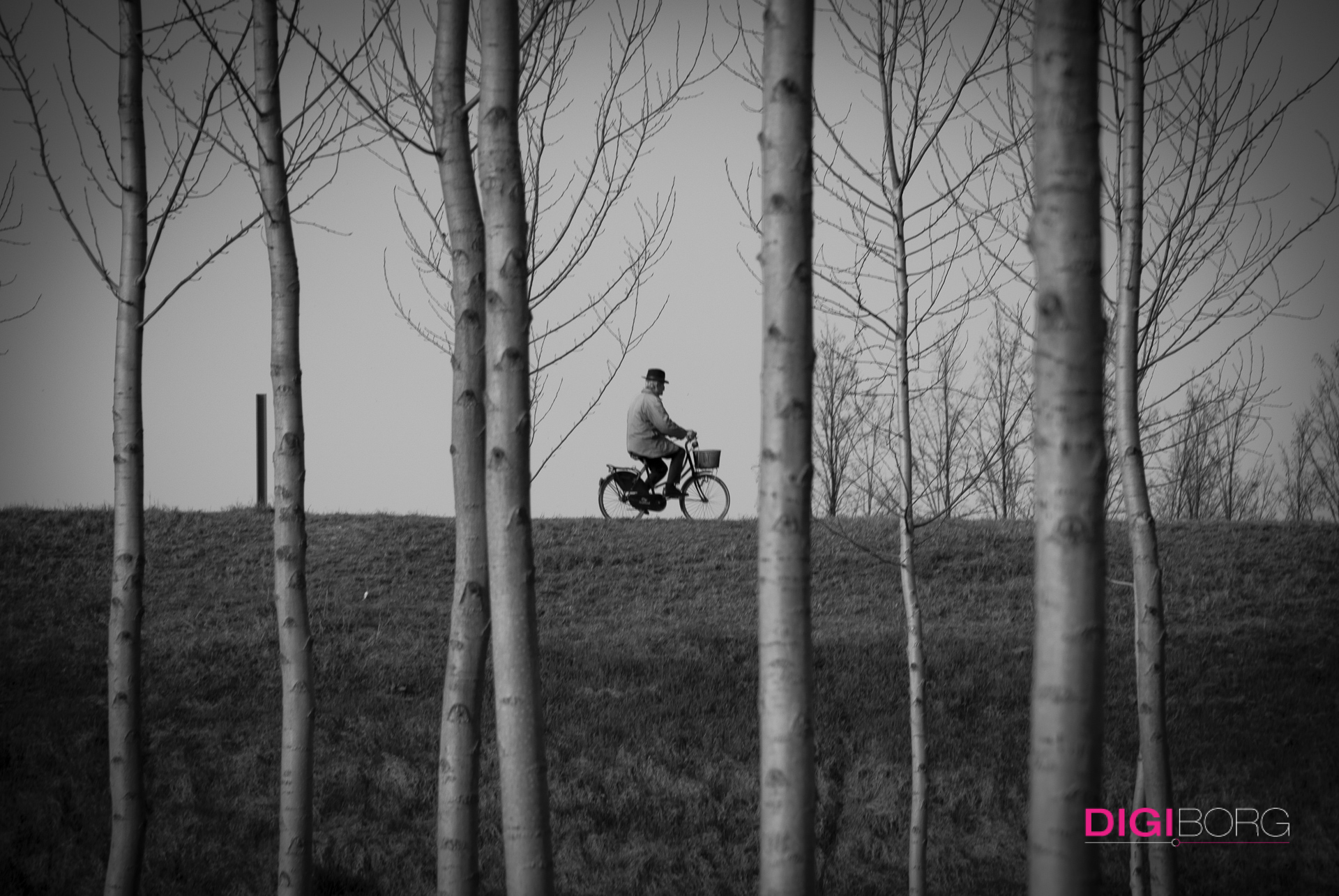 pedalata in solitudine