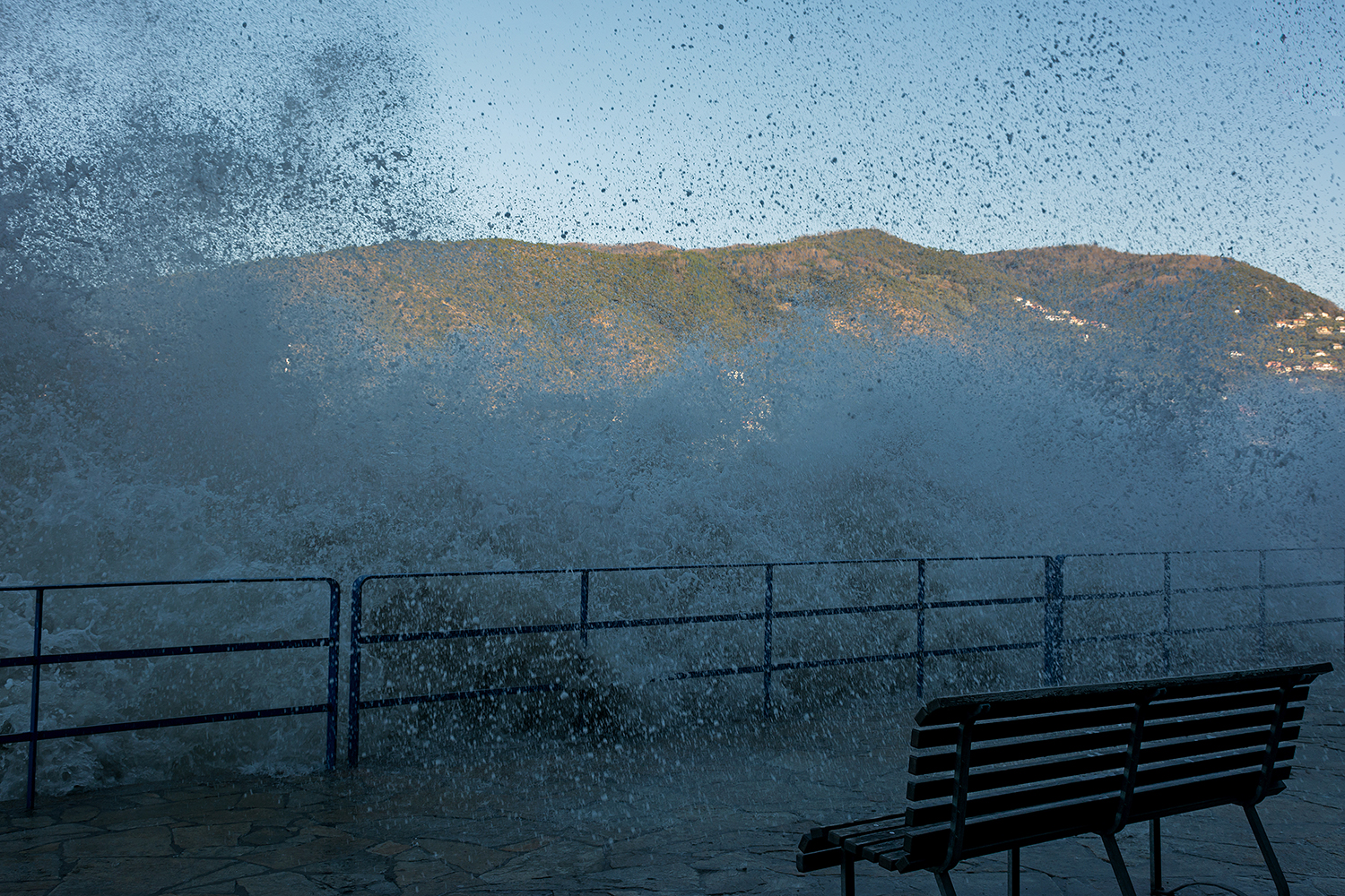 Una panchina poco sicura