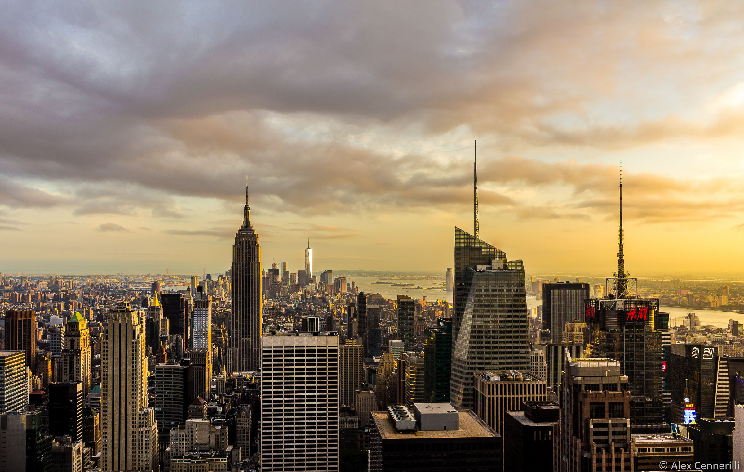 Sunset from Top of the Rock