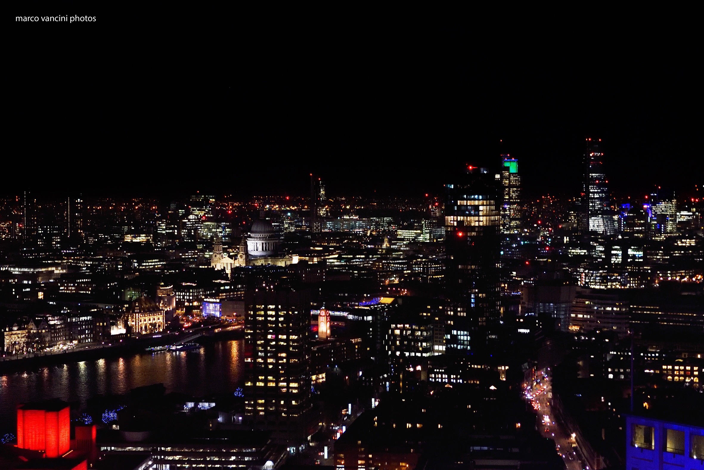 London landscape night
