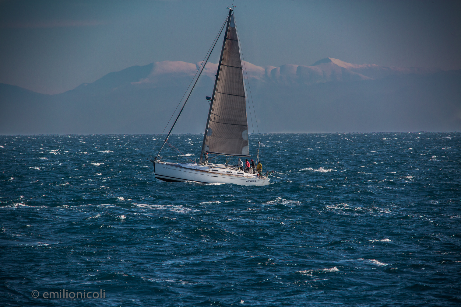 Sailing and the Albanian mountains