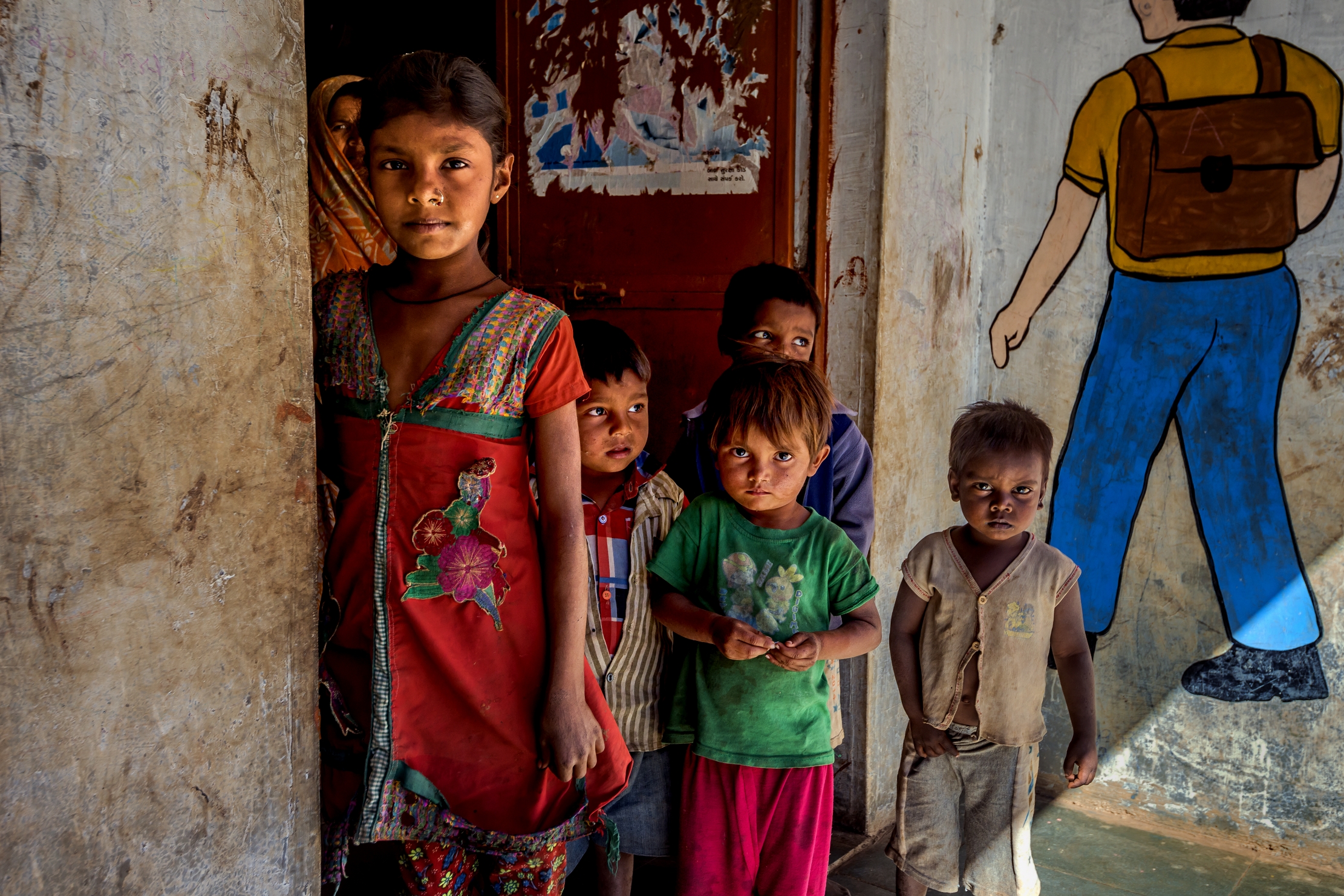 Gujarat 2015 - In una scuola rurale