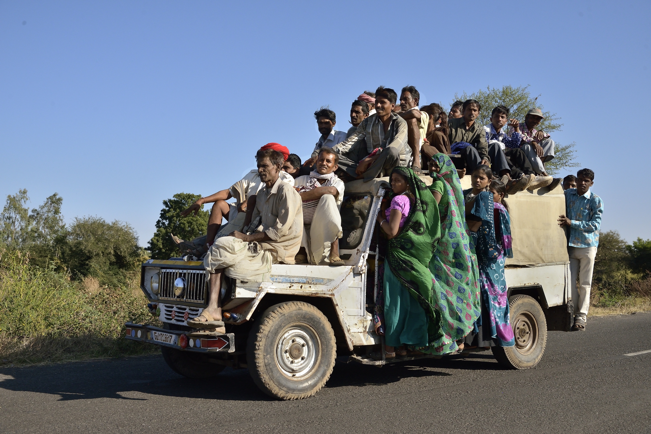 Gujarat 2015 - Lungo la srada