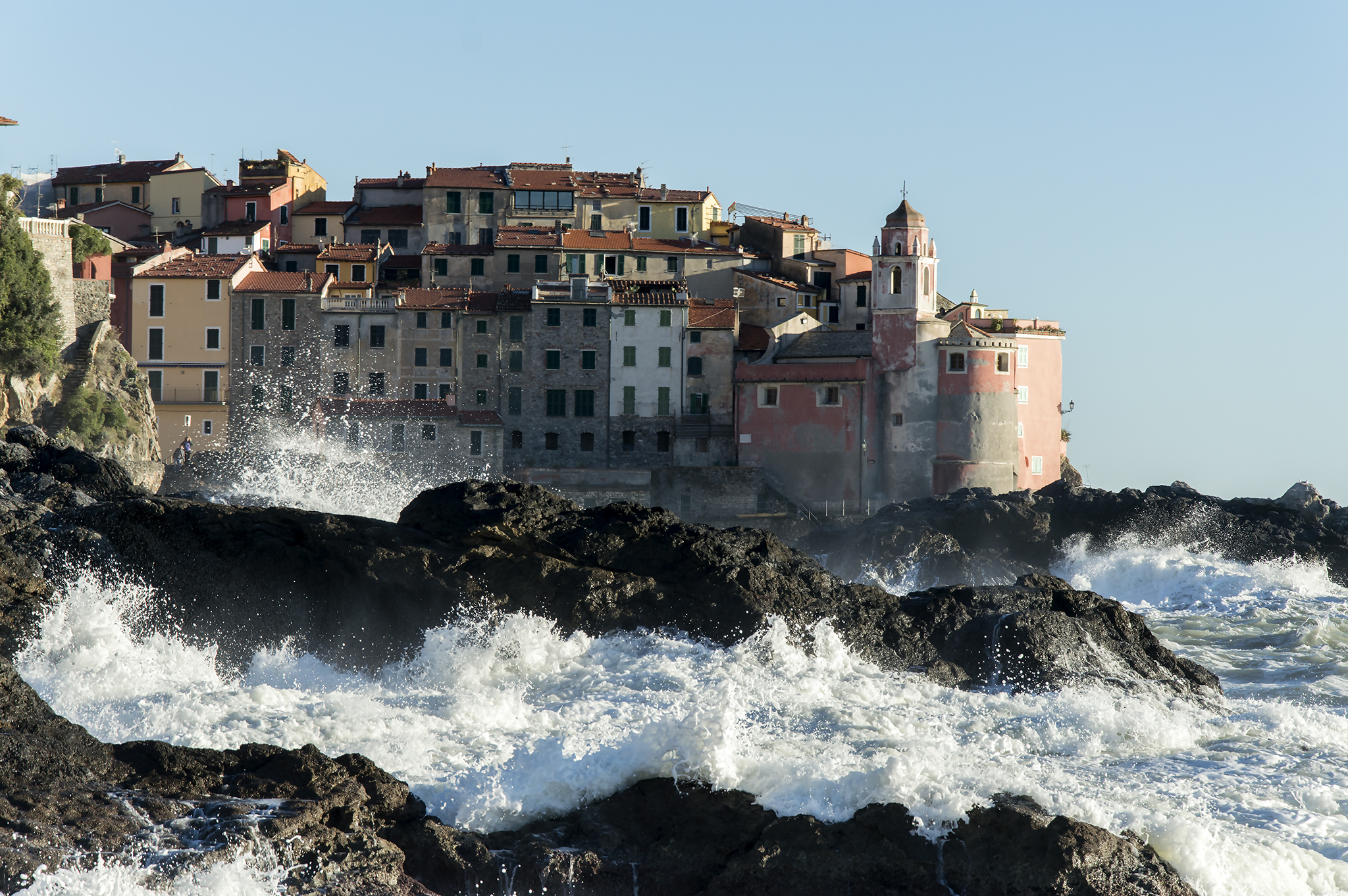 Mareggiata a Tellaro