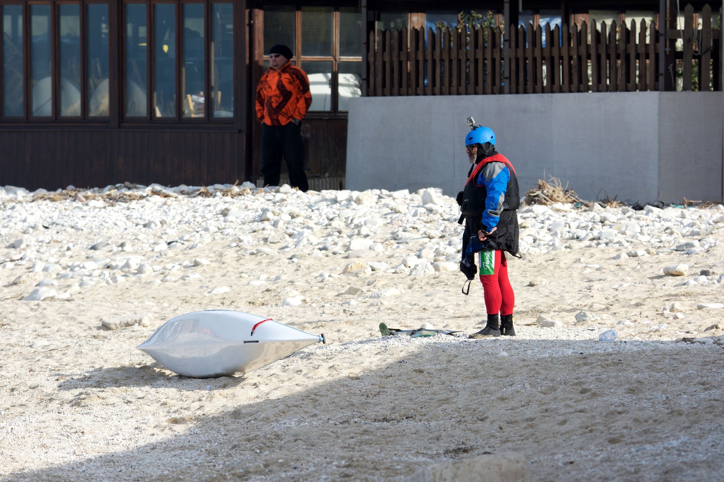 Waiting for the tide .... better get ready in time