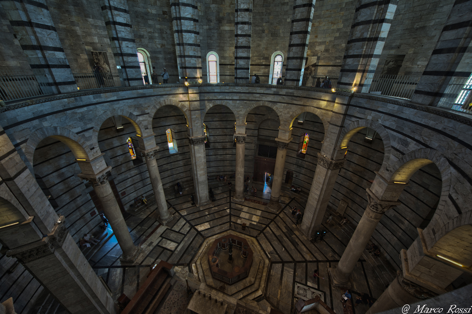 Baptistery internal