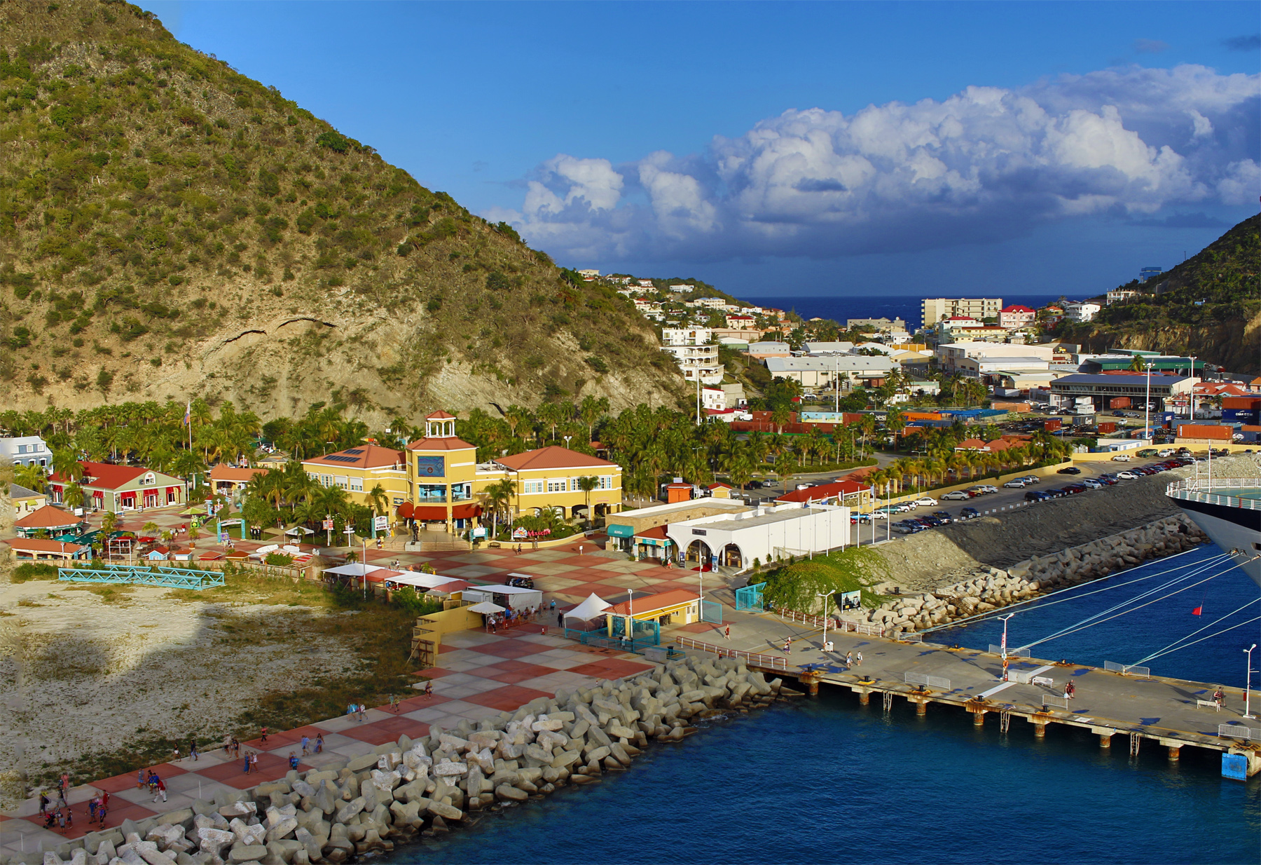 Port at St. Maarten