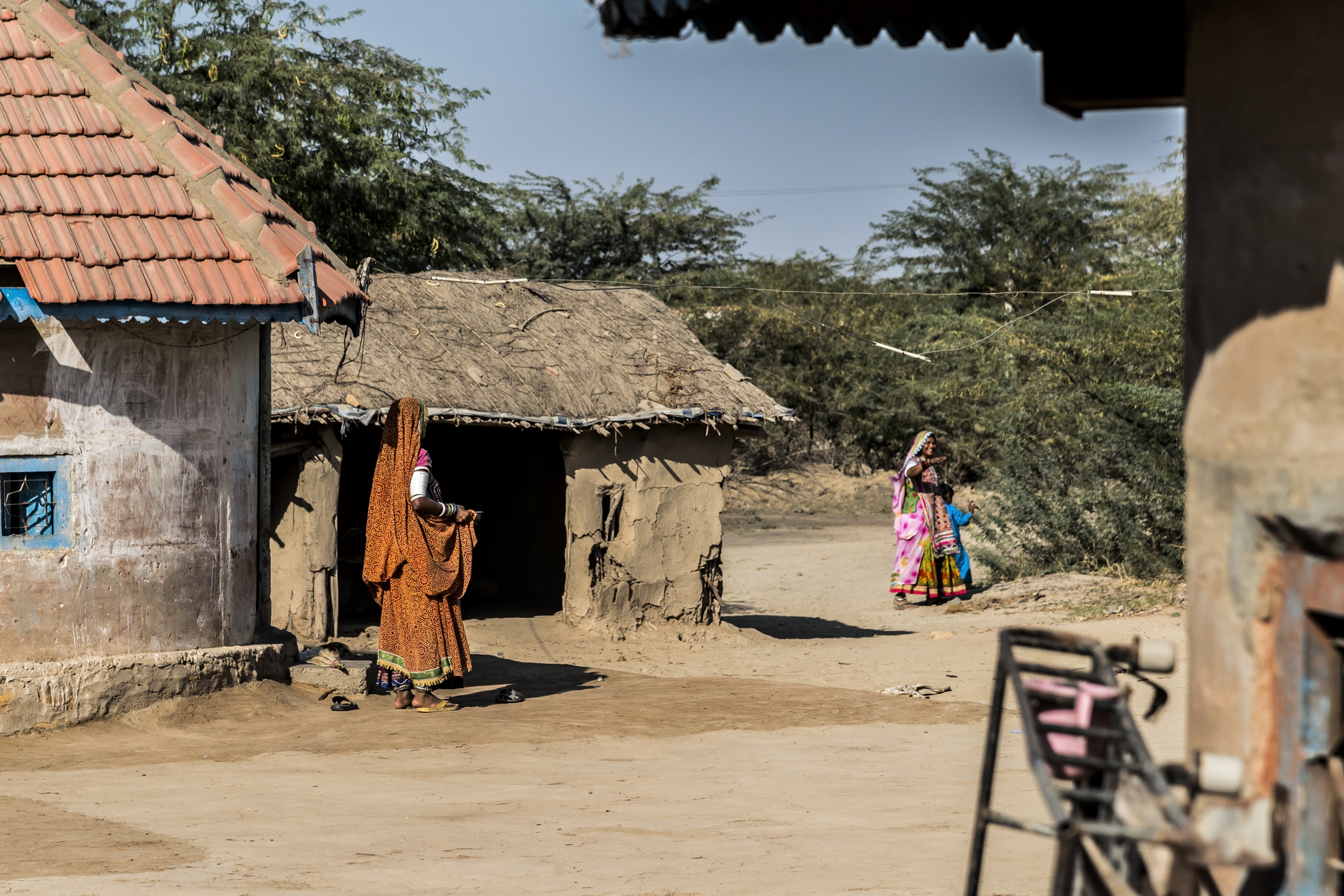 Gujarat 2015 - In un villaggio