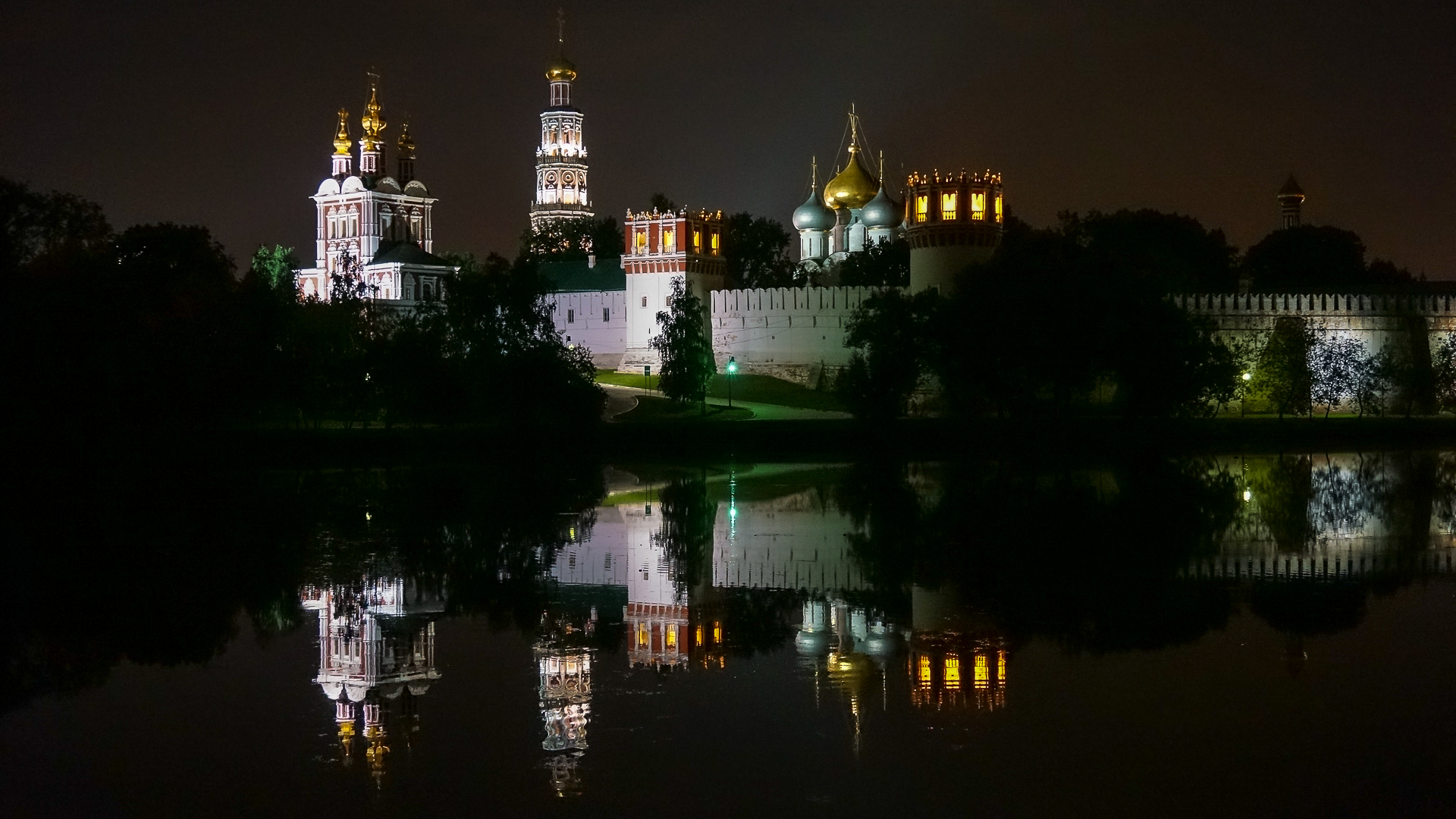 Monastery Novodevidi Night - Moscow