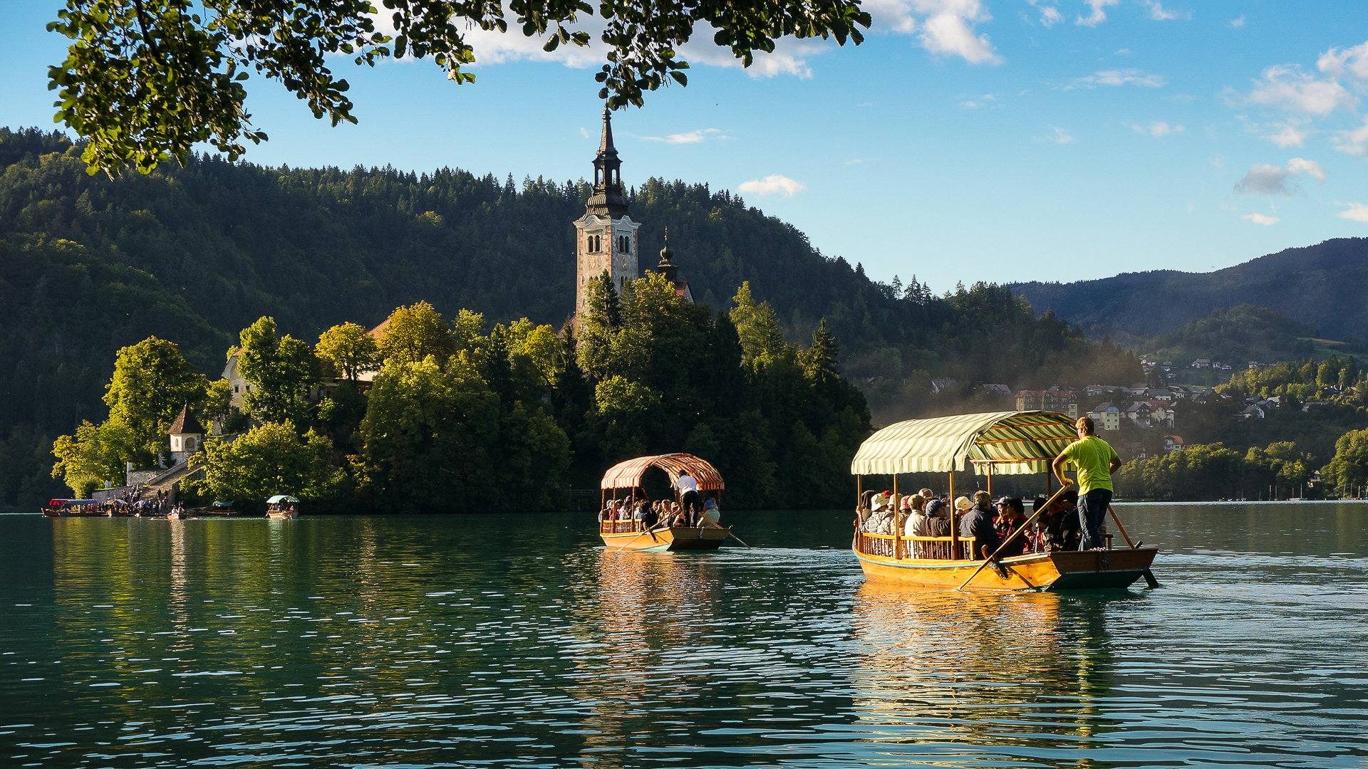 To the island - Bled