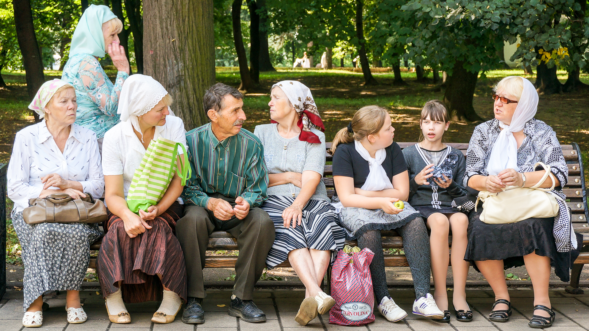 Pilgrims Klomenskoe - Moscow