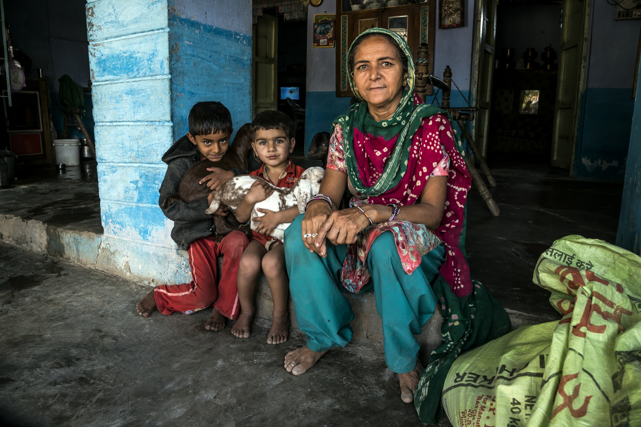 Gujarat 2015 - In un villaggio