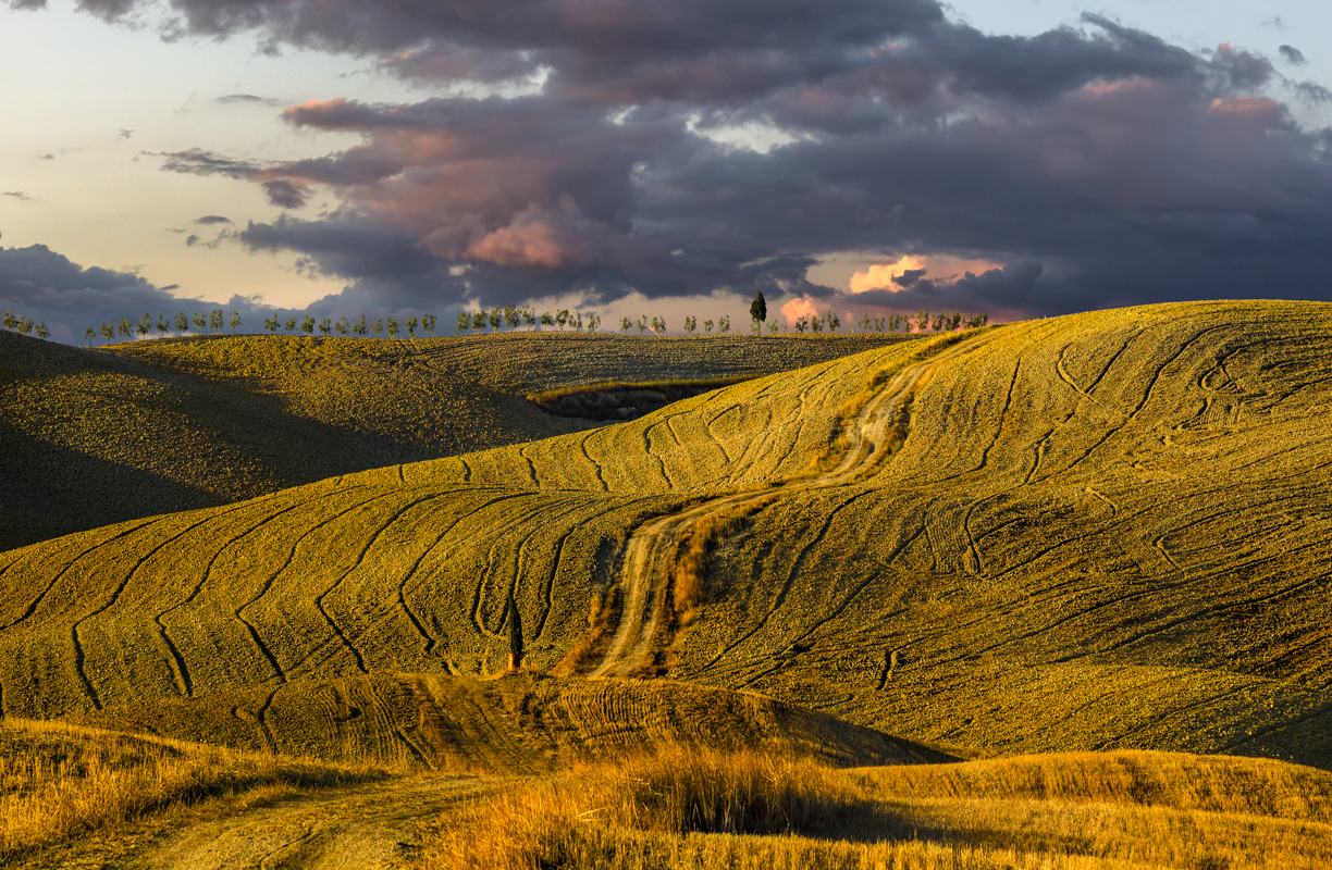 strada per la tempesta