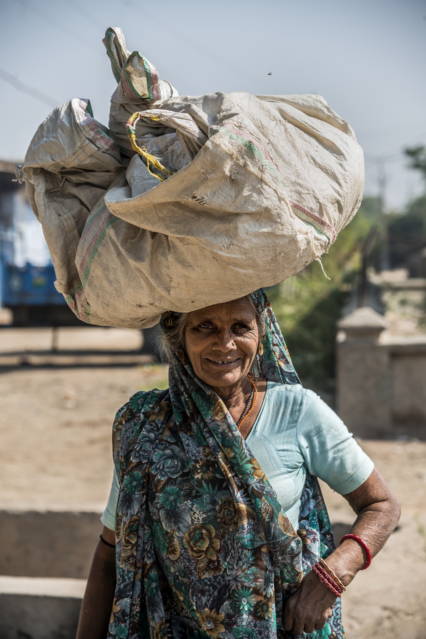 Gujarat 2015 - In un villaggio