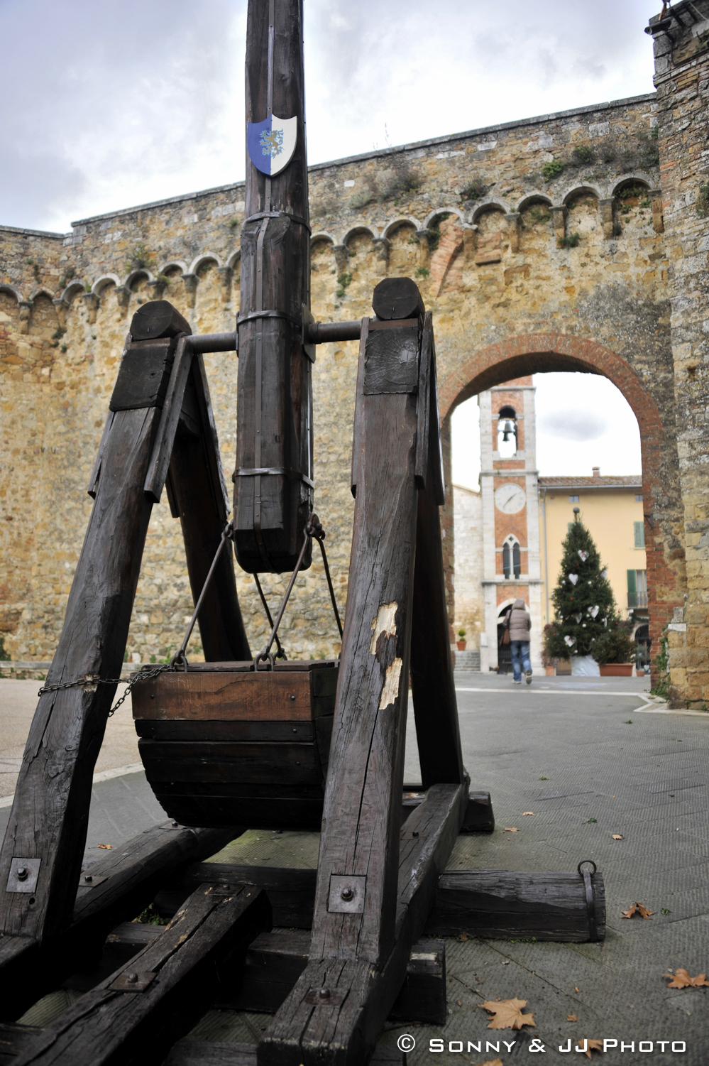 Porta in San Quirico d'Orcia