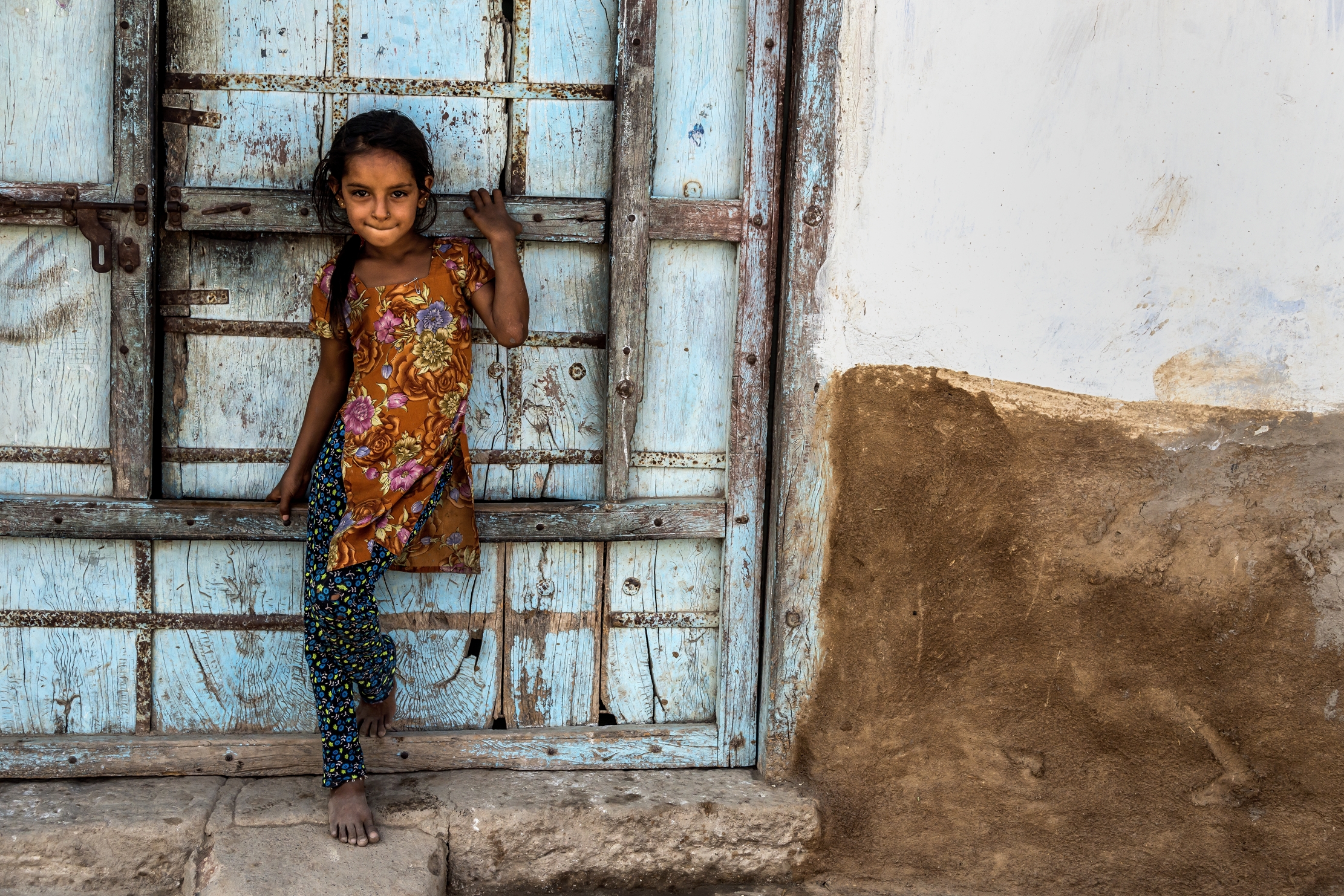 Gujarat 2015 - In un villaggio