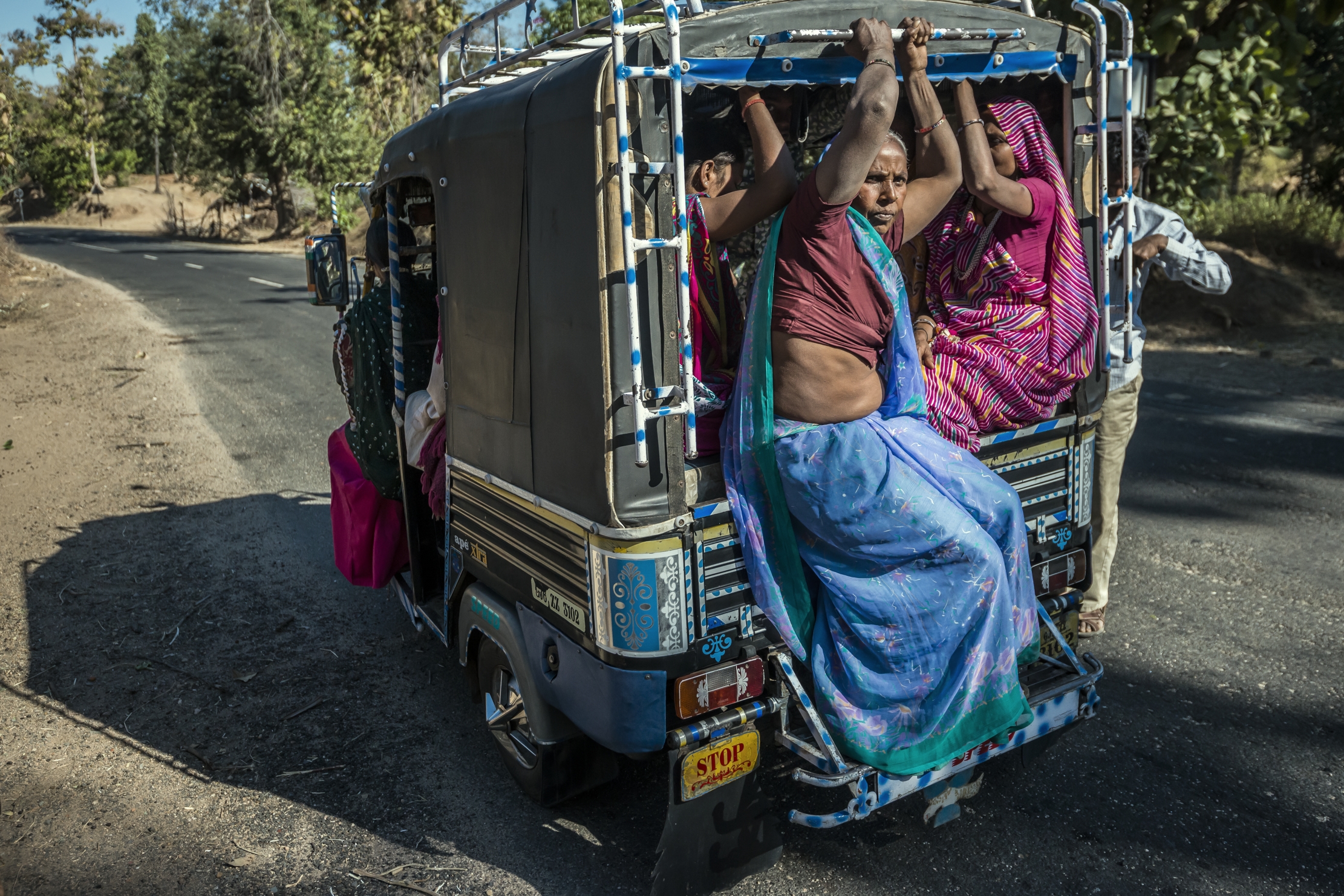 Gujarat 2015 - Lungo una strada