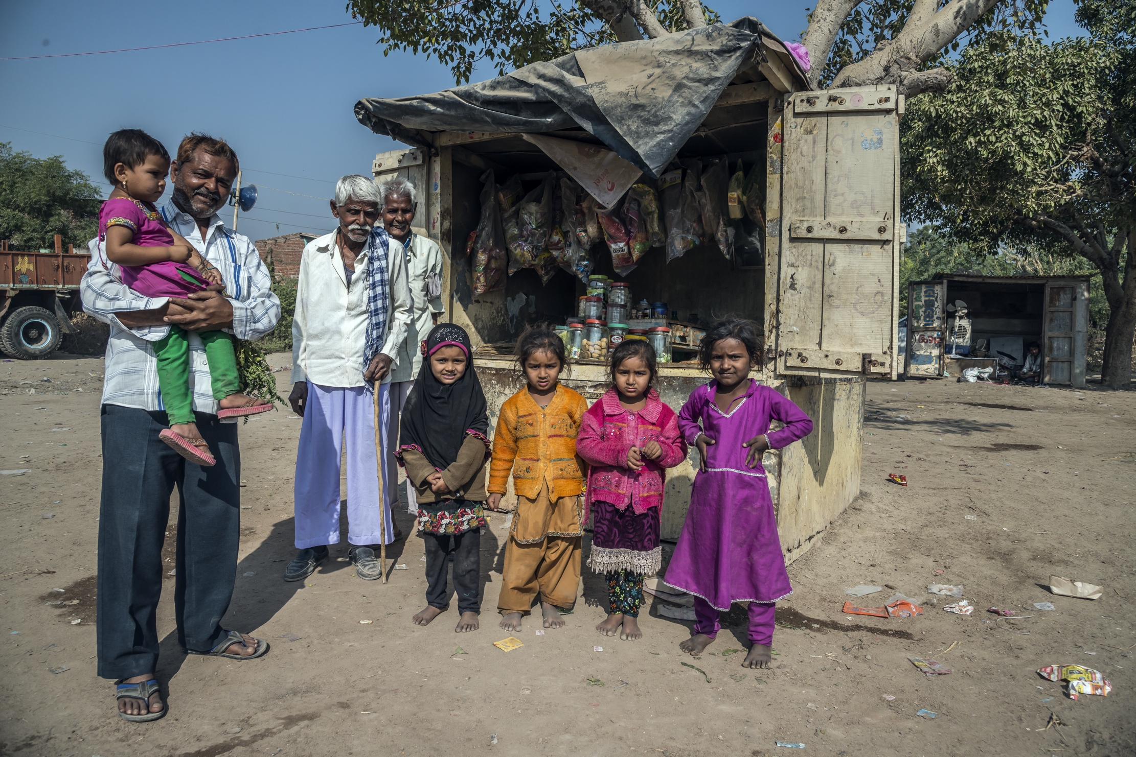 Gujarat 2015 - In un villaggio