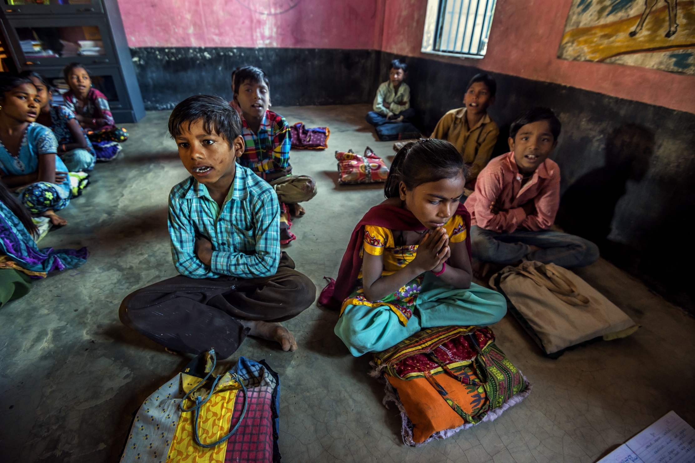 Gujarat 2015 - In una scuola rurale