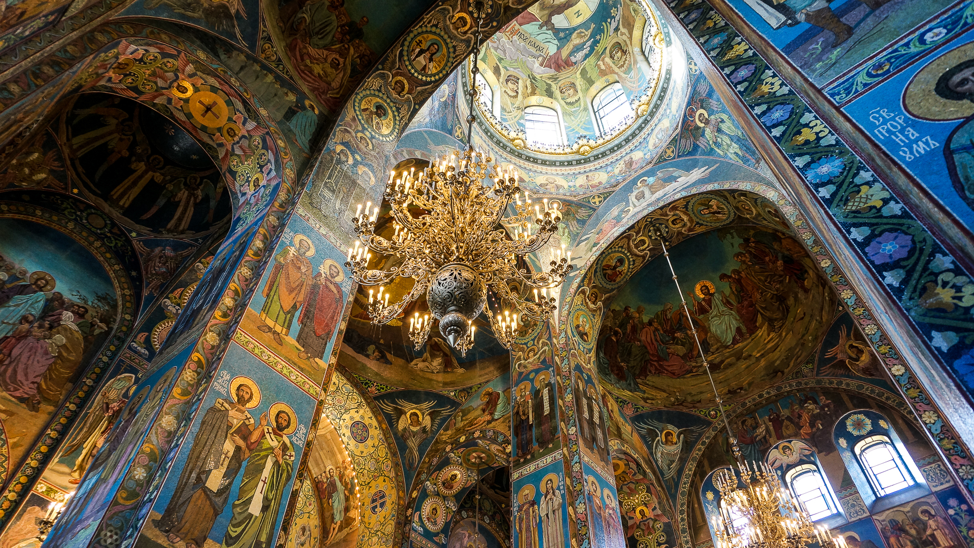 Church of the Resurrection, interior - St. Petersburg