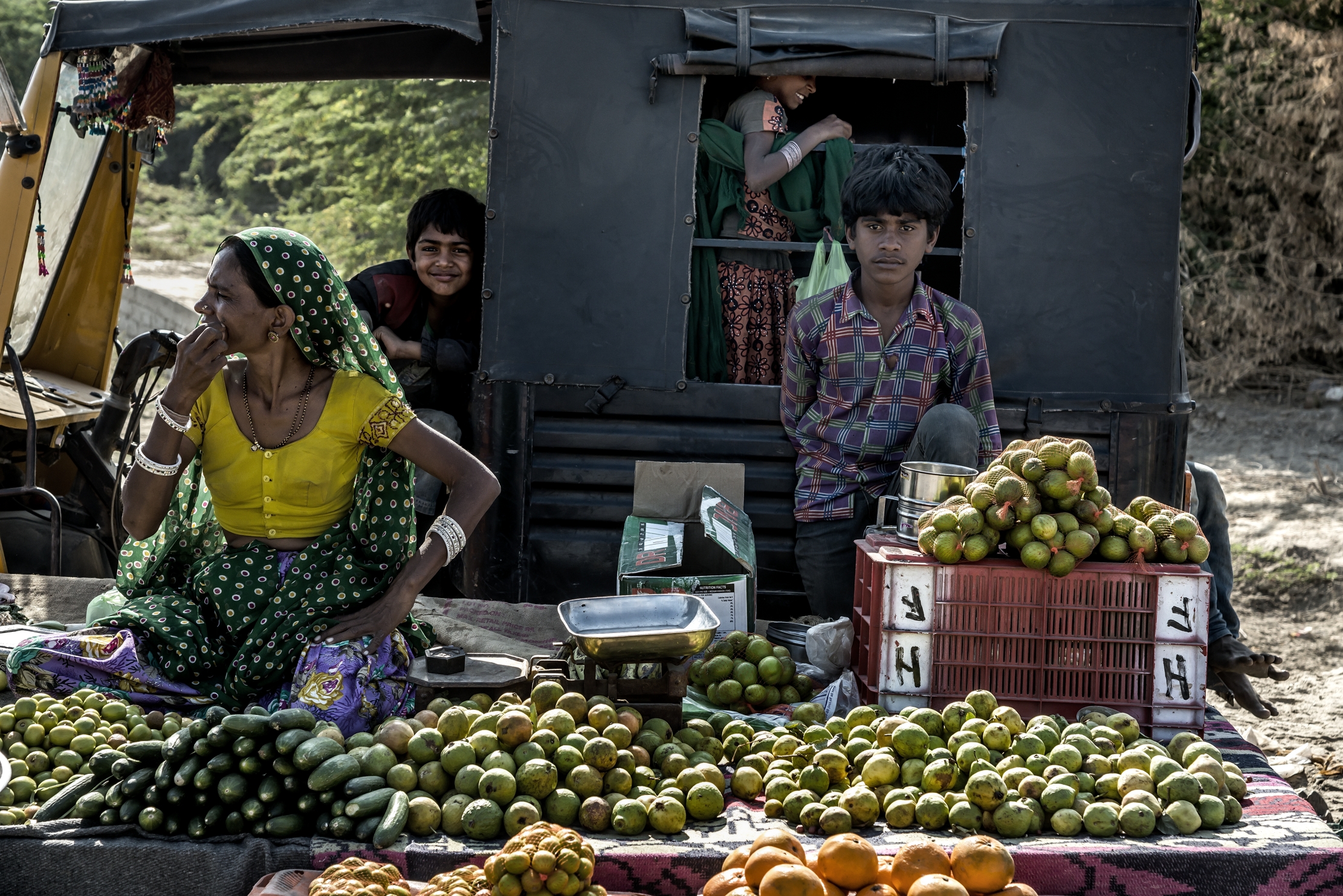 Gujarat 2015 - In un piccolo Mercato