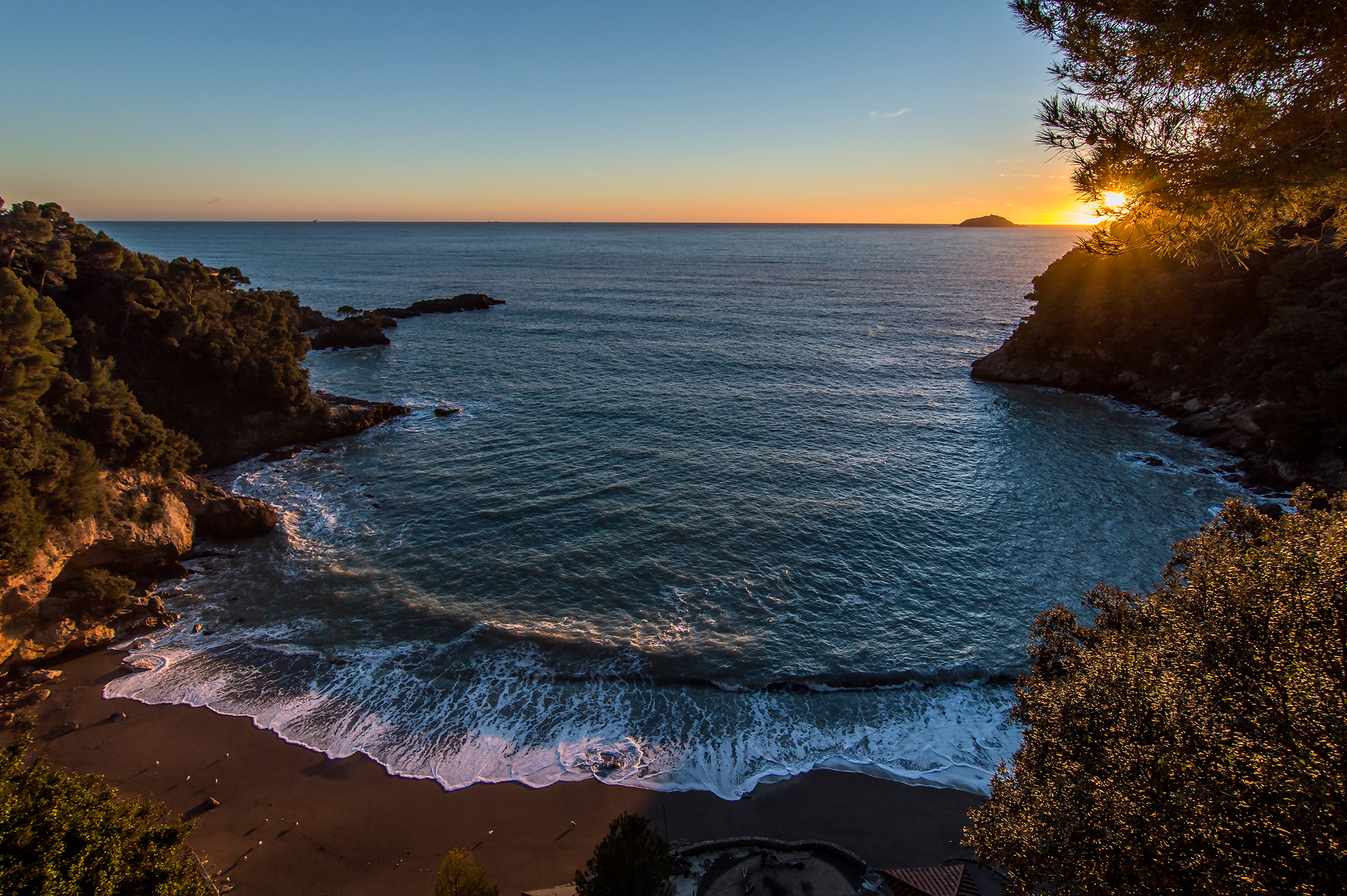 Tramonto all'Eco del Mare