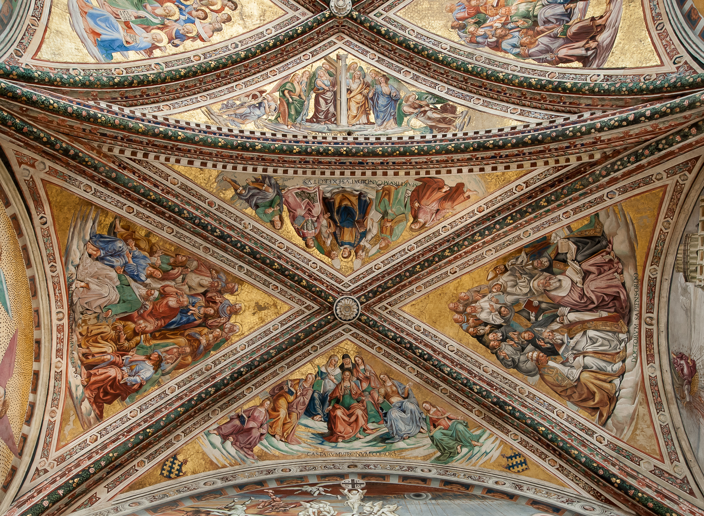 Duomo di Orvieto-Particolare interno Cappella S.Brizio