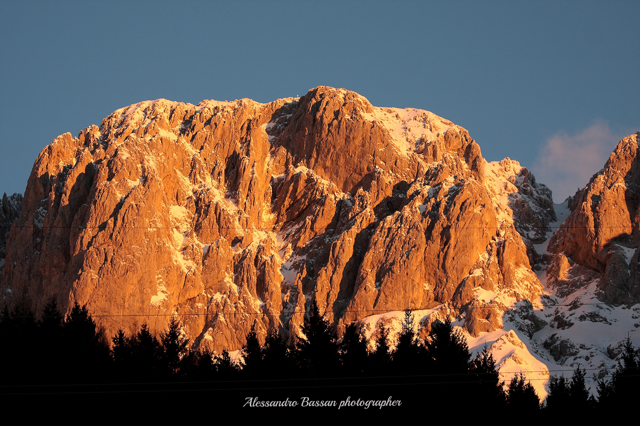 Presolana-South Wall