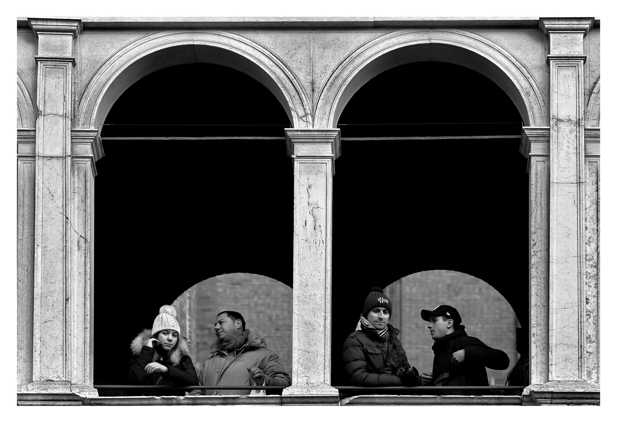 The windows on the square