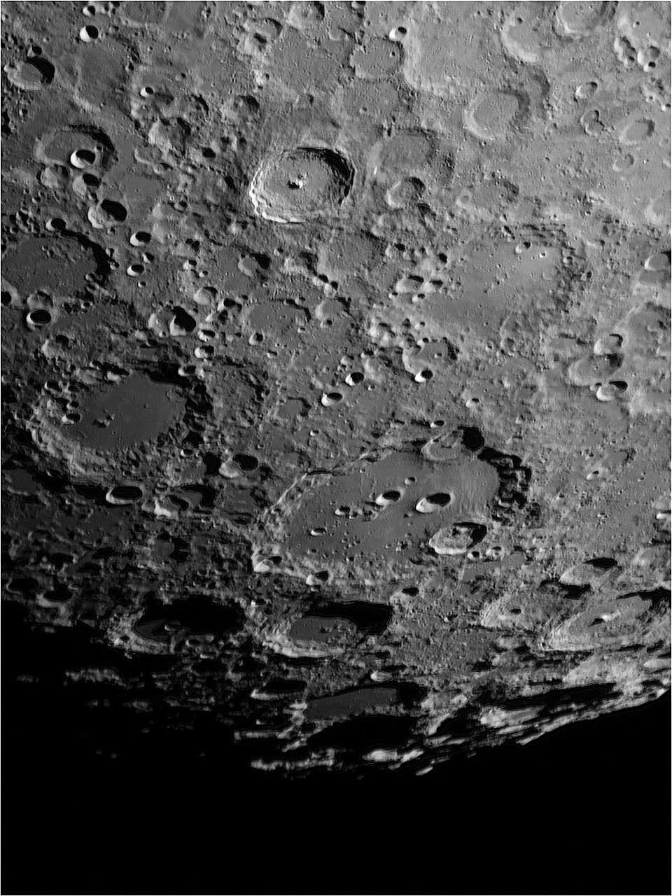 Crateri tycho e clavius