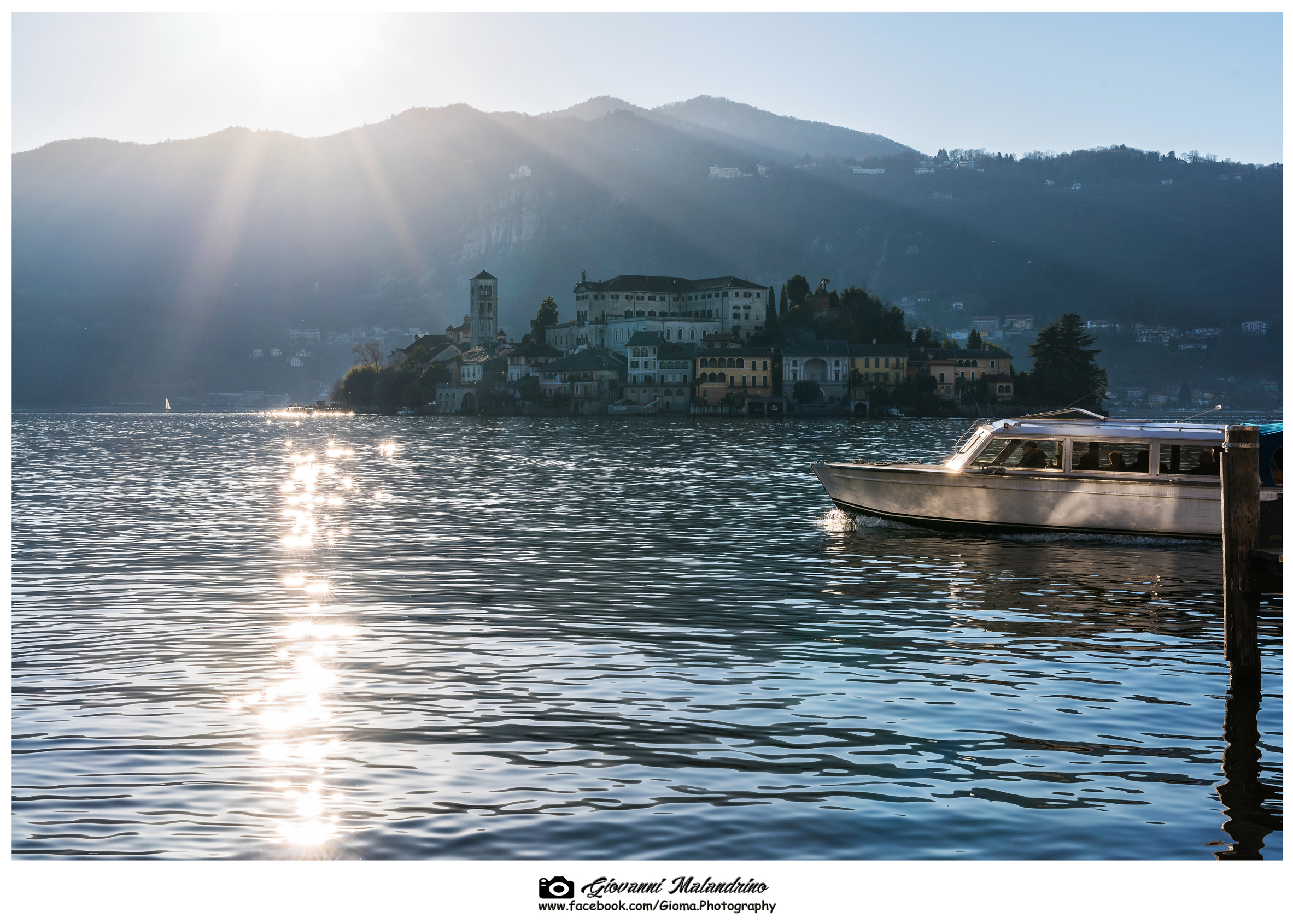 Island of San Giulio ..