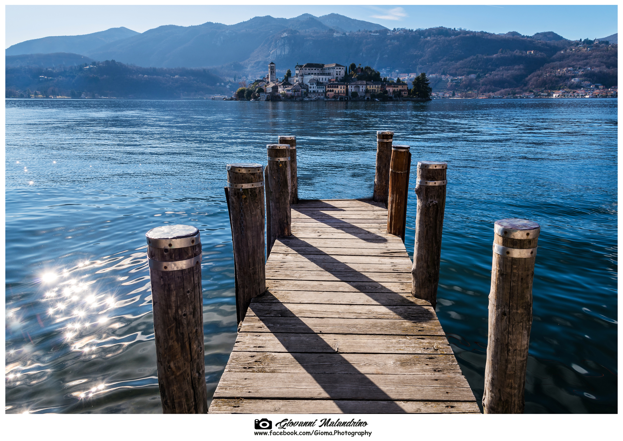 Island of San Giulio ..
