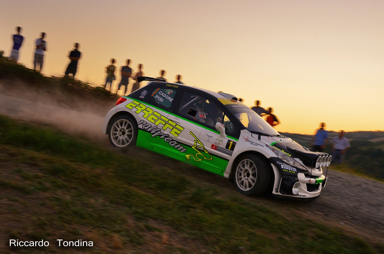 Rally del Giarolo - Tramonto su Cecima