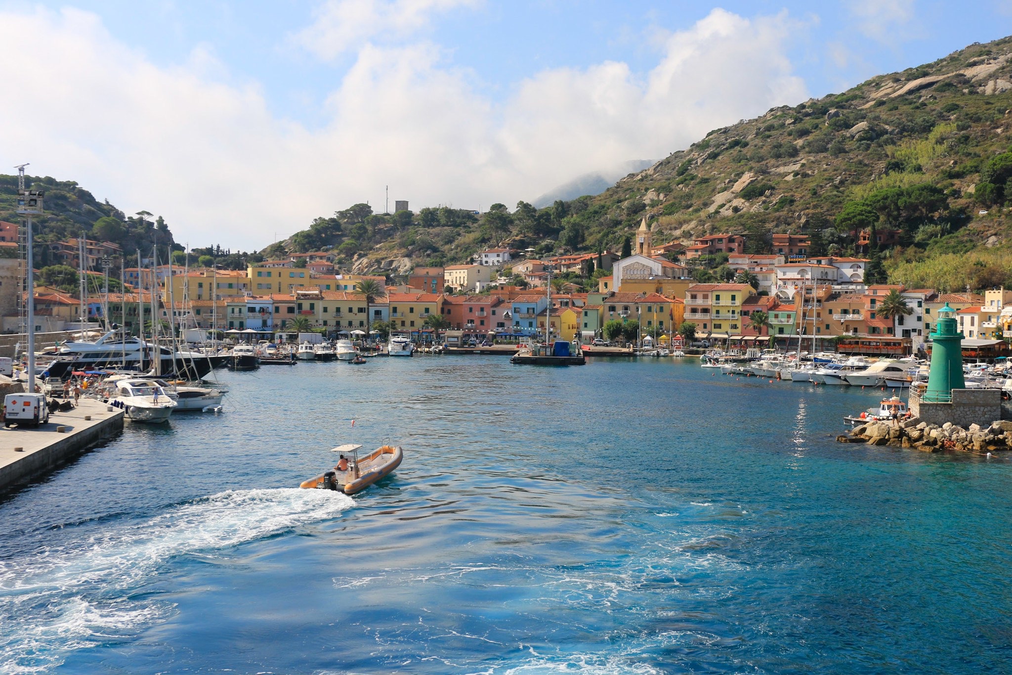 Porto, indeed I start from Giglio