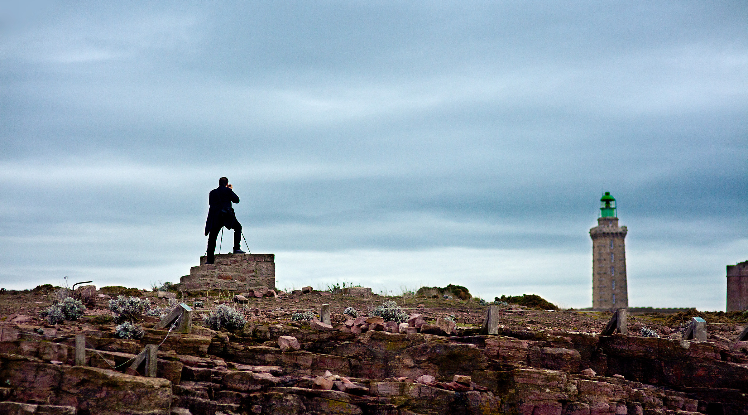 The lone photographer