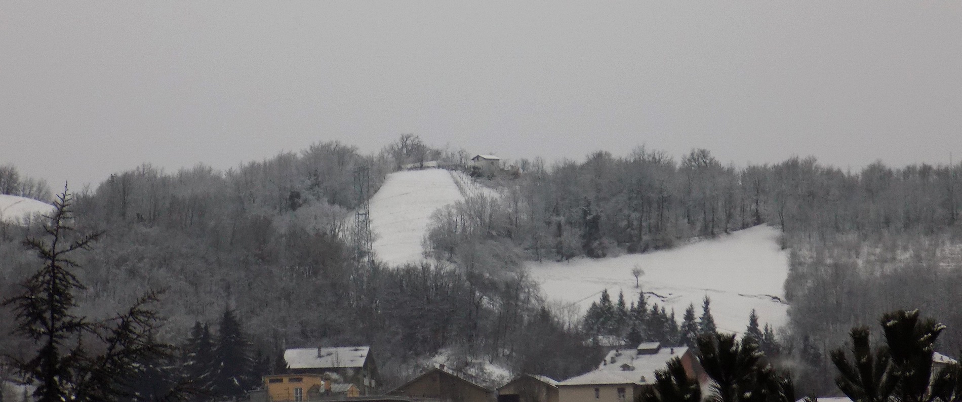 The first snow of the year ... from my windows ...