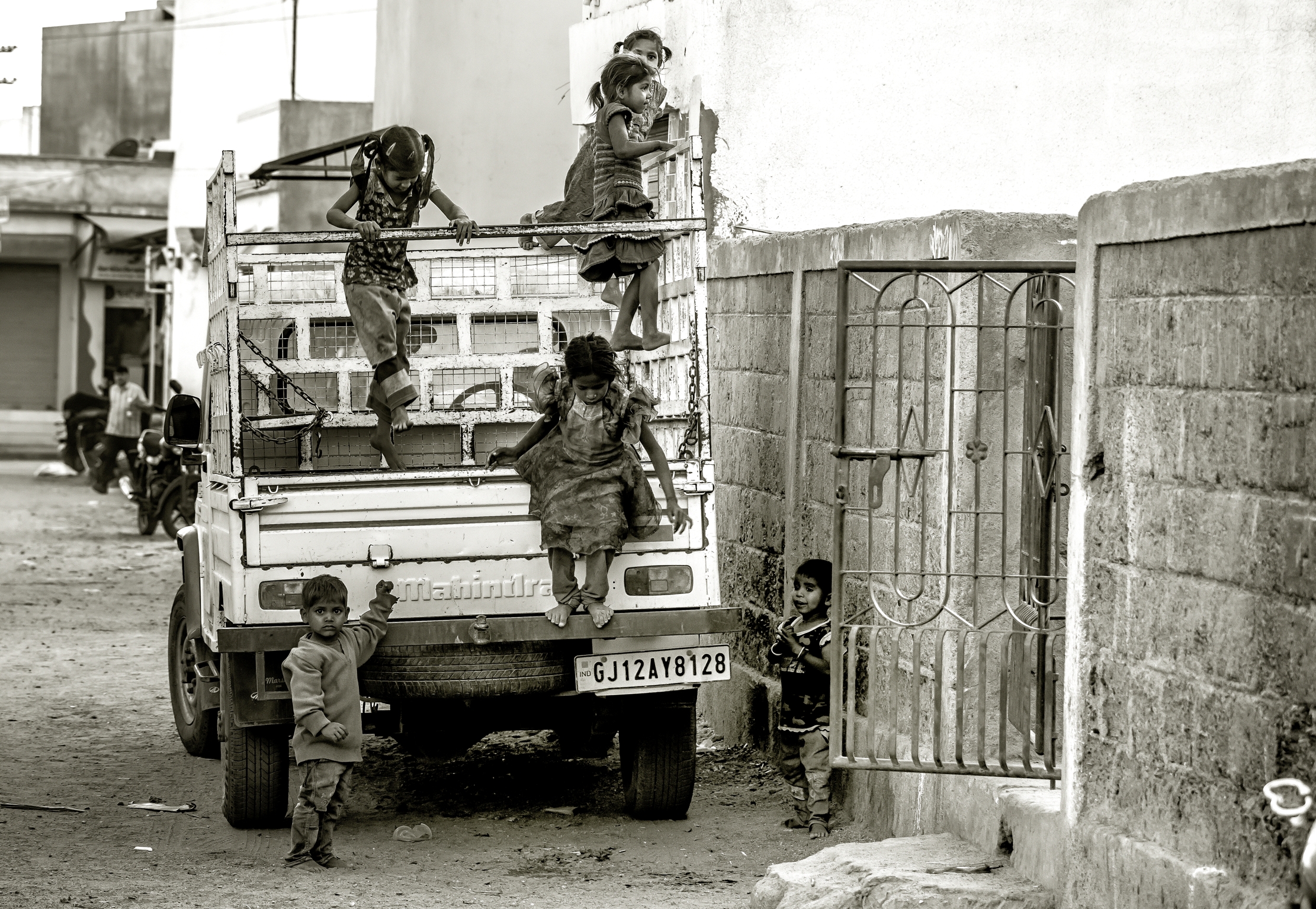 Gujarat 2015 - In un villaggio