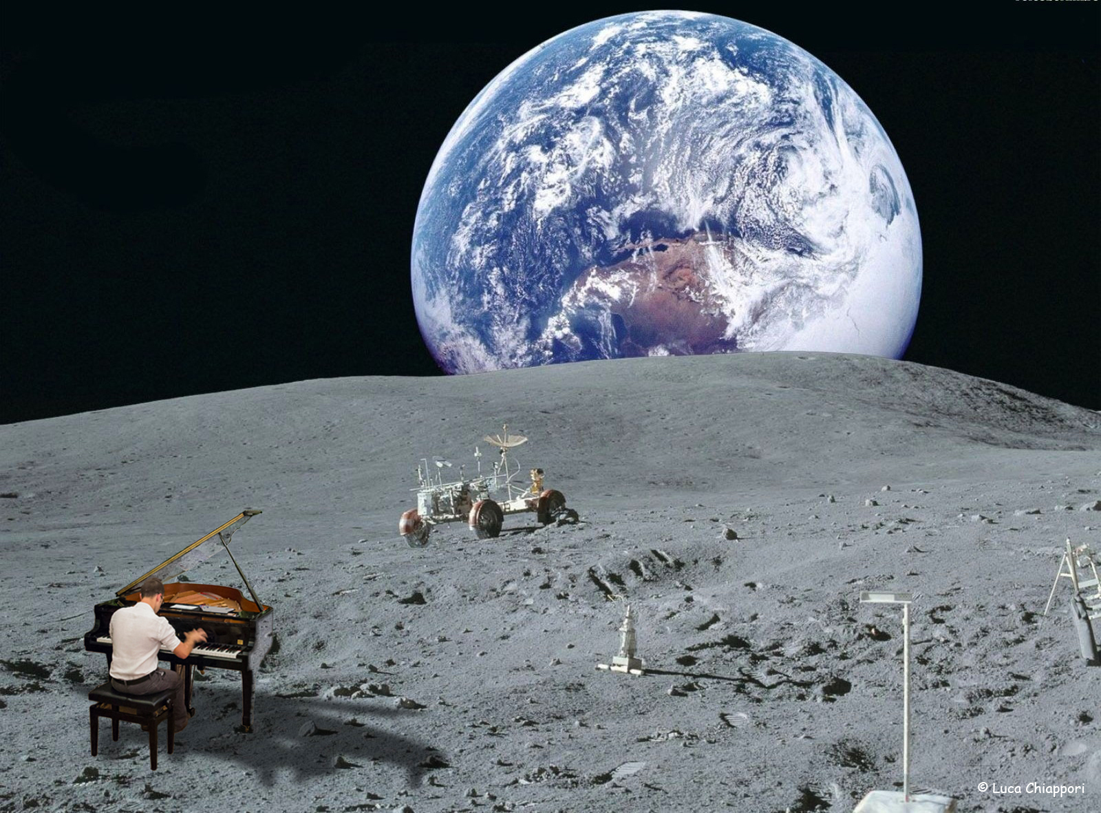 Il pianista sulla luna