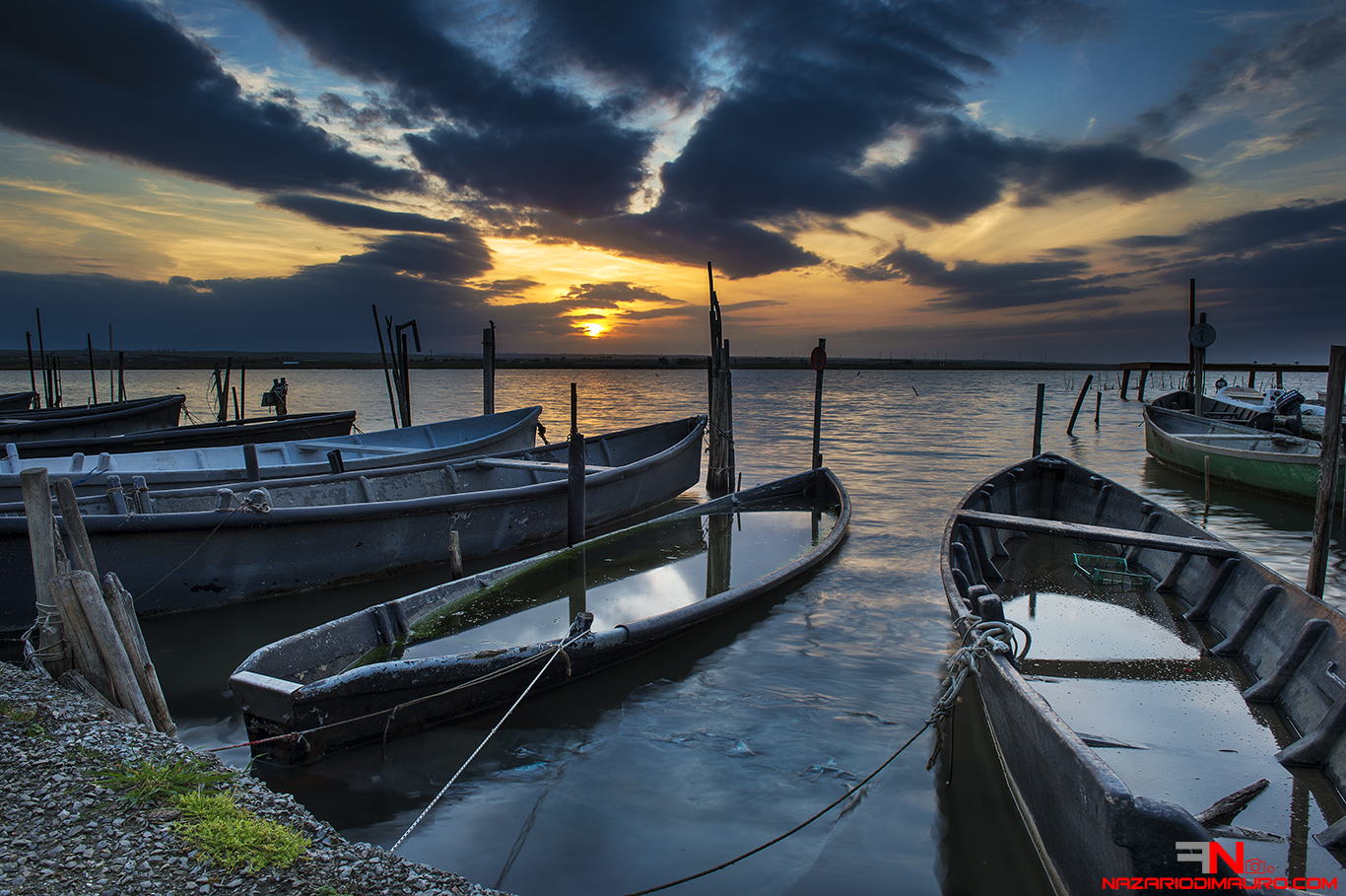 Tramonto sui "Sandali"...