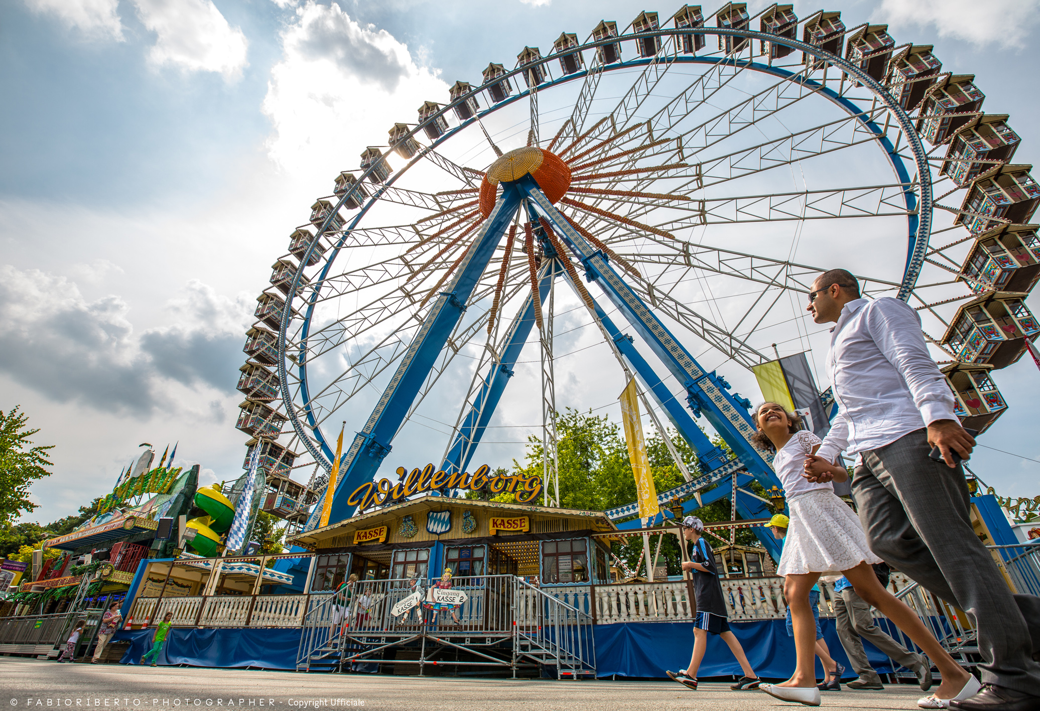father and daughter Munich 1