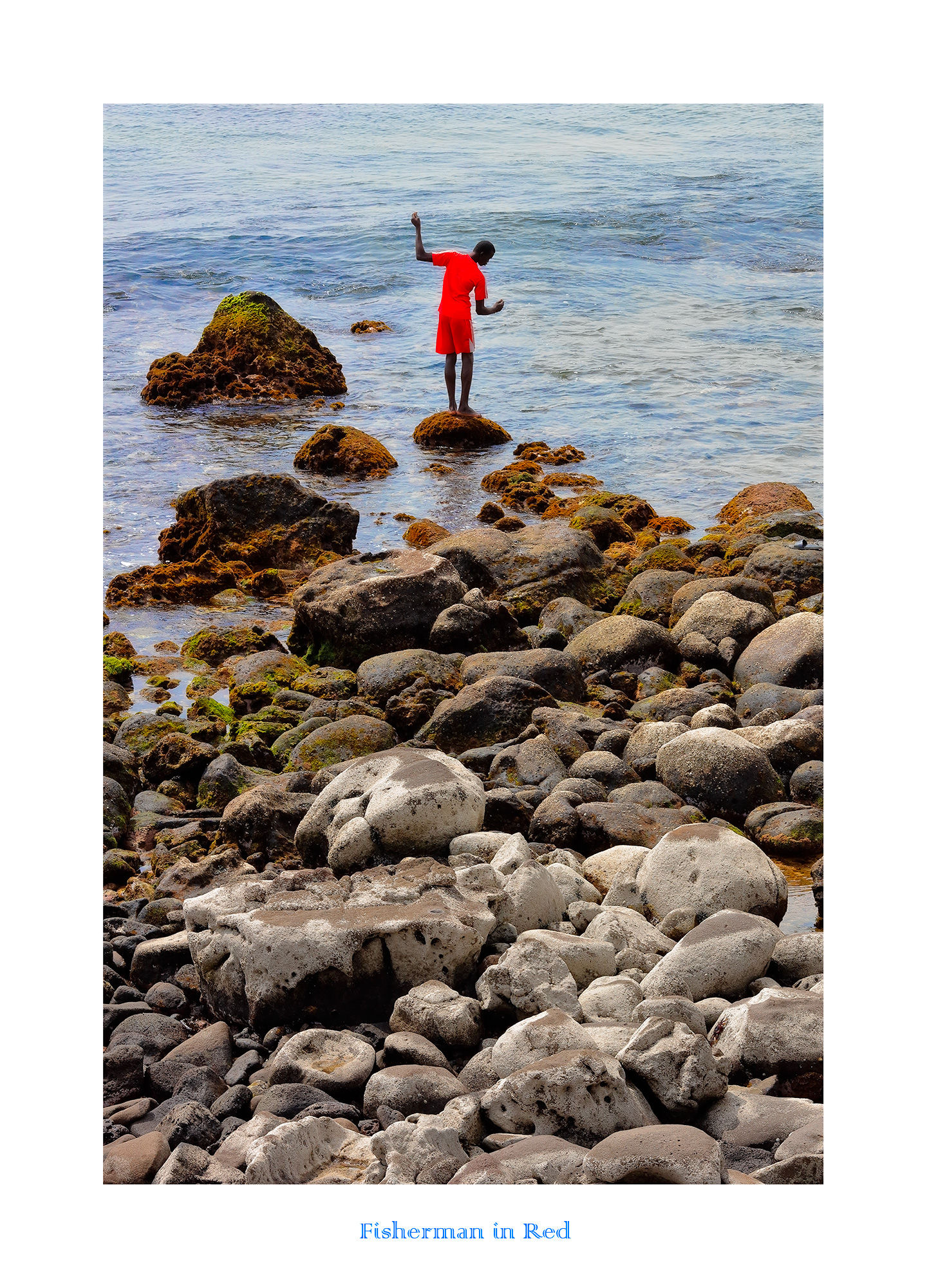 Fisherman in Red