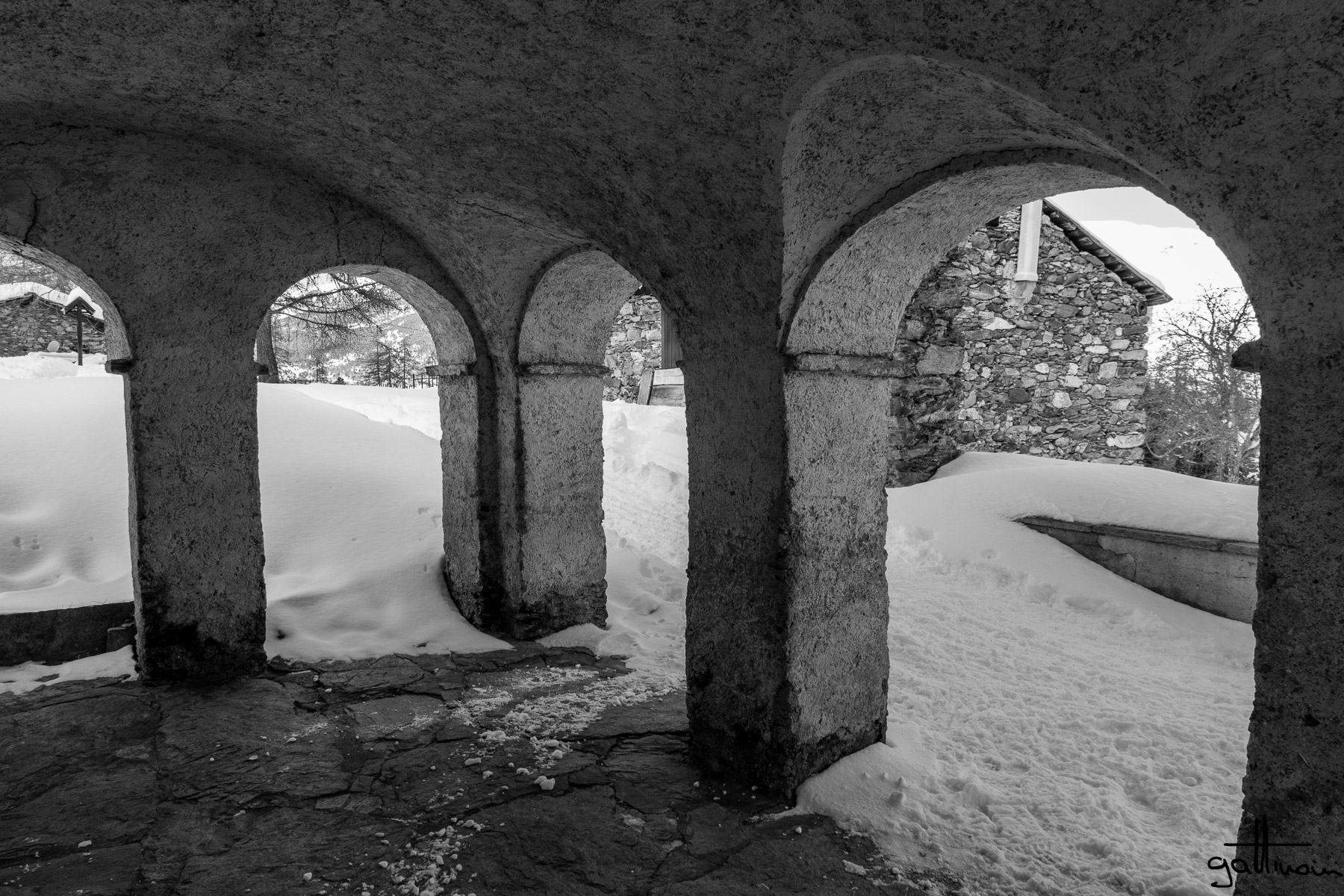 Excursion to the township Tenou val varaita piedmont