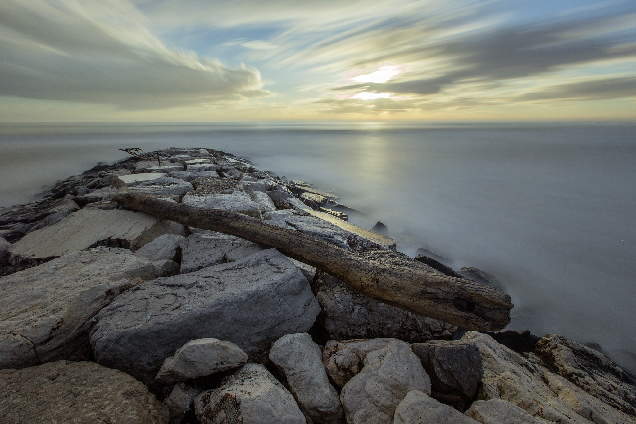 calm sea ..... (with filters)