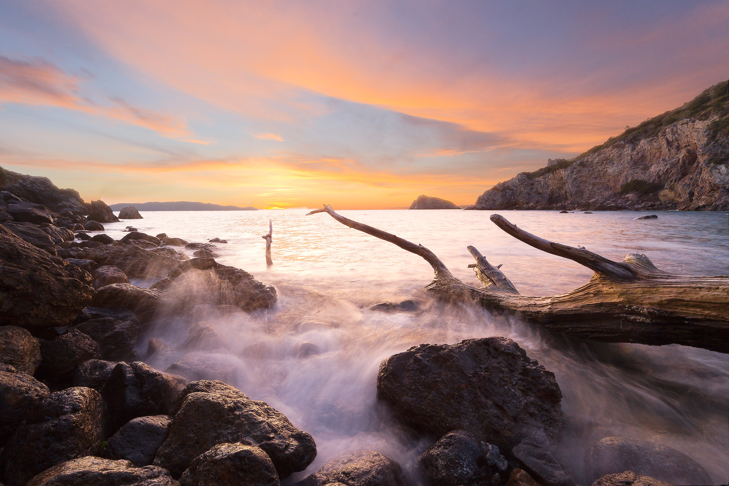 Tramonto all'argentario v2