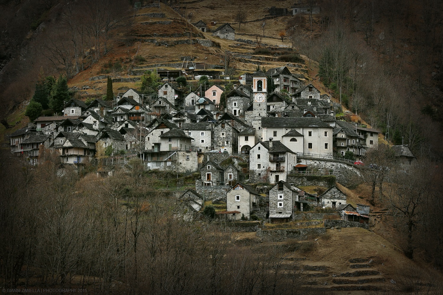 The smallest village of Switzerland