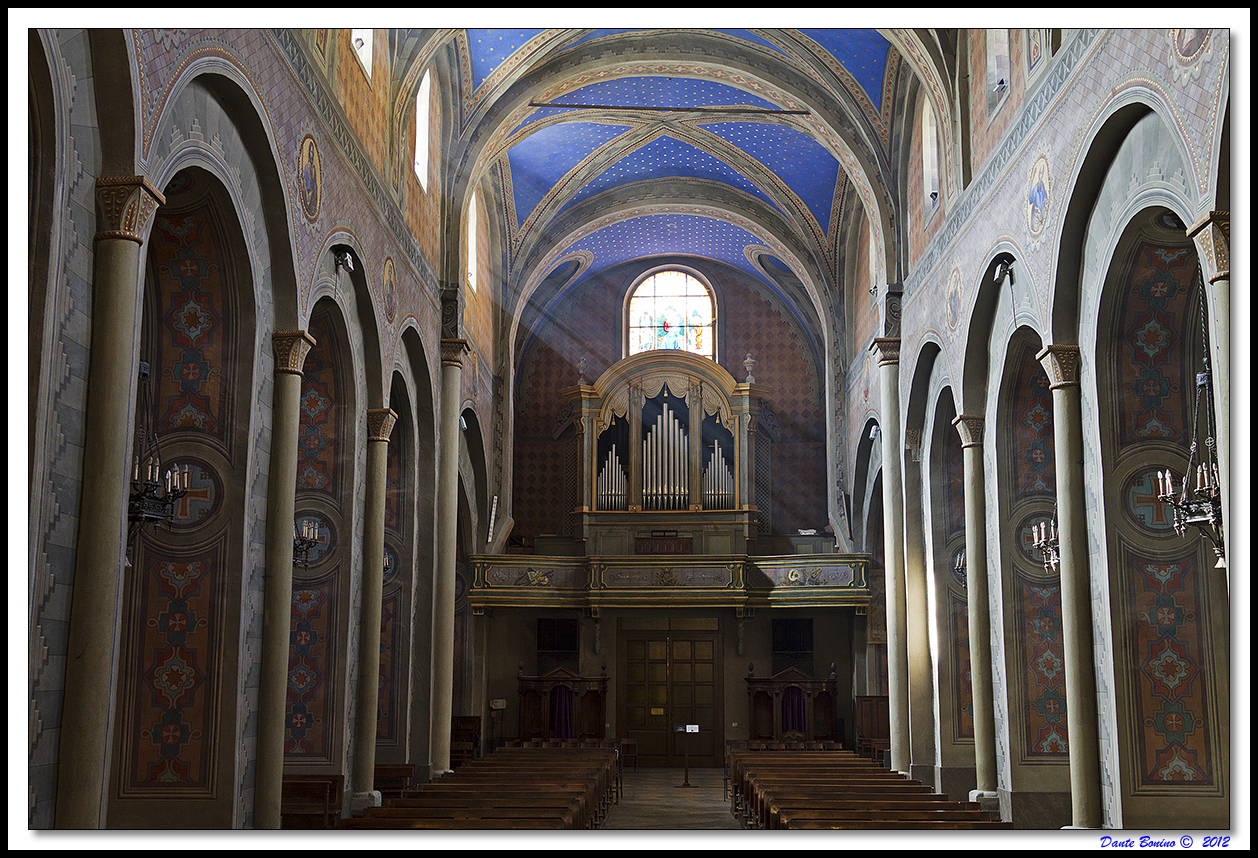 interno cattedrale di S.Giusto a Susa